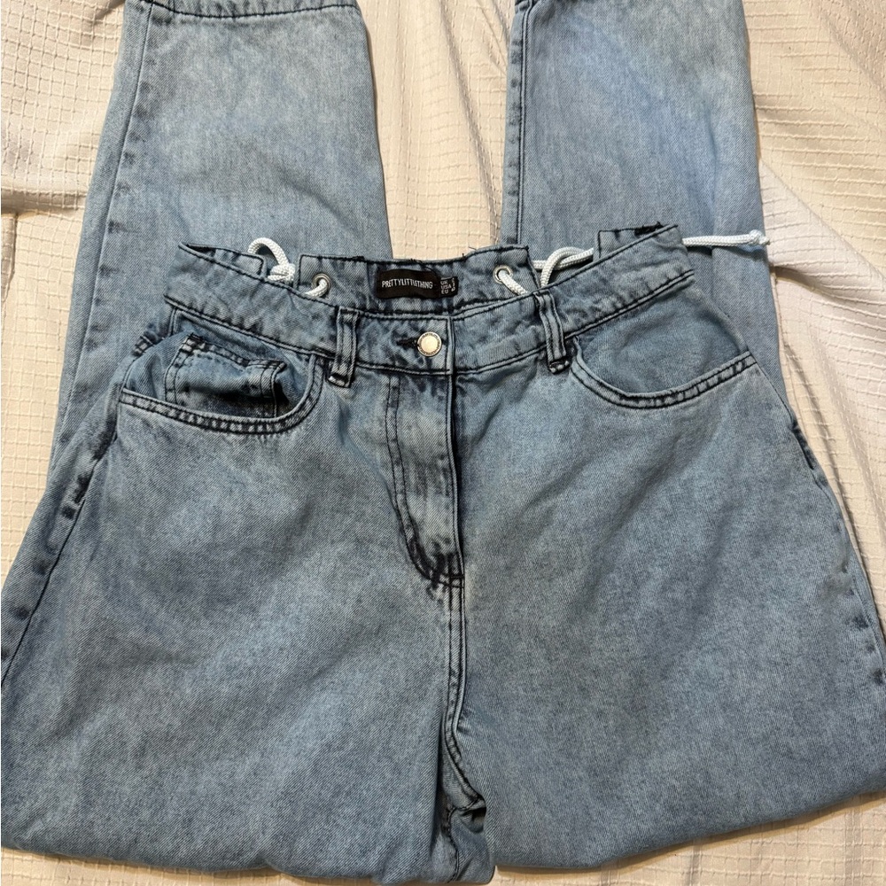 Almost Famous High Rise Women Jeans - Light Blue